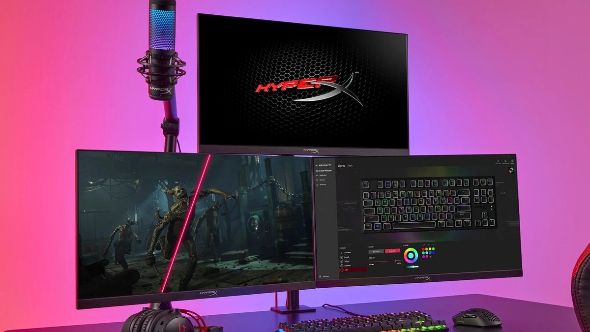 HyperX enters gaming monitor space with announcement of Armada 25, 27 ...