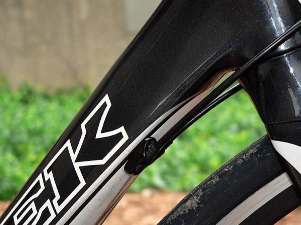 Simple down tube cable stops will no longer accept down tube shifters.