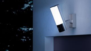 Keep your home protected without making it look like a maximum-security prison, with this attractive AI-powered light