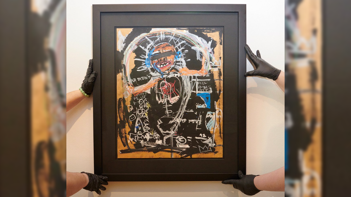 The FBI seizes entire Basquiat exhibition because of a font