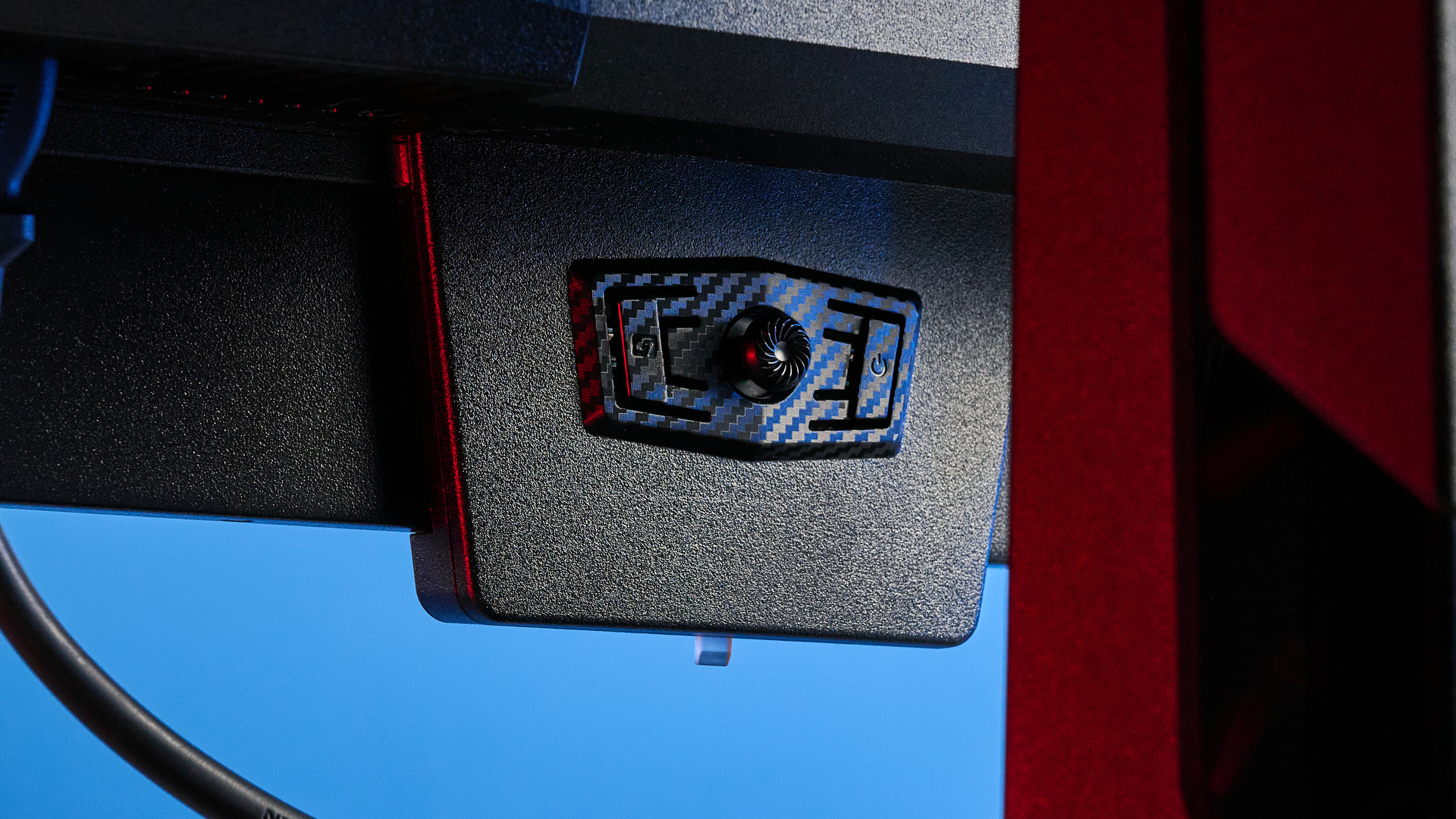 An MSI MPG 341CQR QD-OLED X36 gaming monitor in black