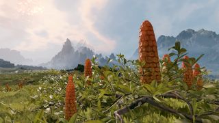 StarRupture food: Polifruit in an open, grassy plain on an alien planet.