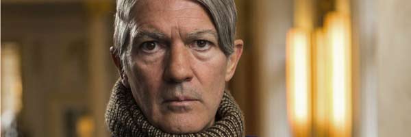 Antonio Banderas on TV playing Picasso