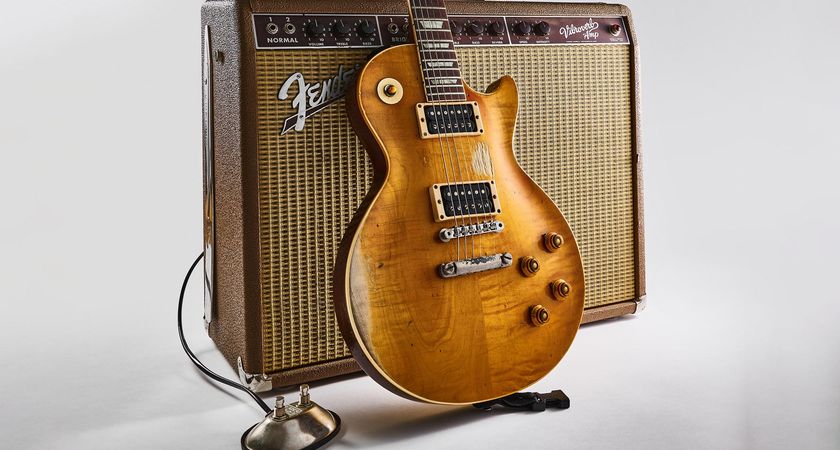 Gary Moore&#039;s 1959 Gibson Les Paul Standard &#039;Stripe&#039;: played hard, well-loved, and now up for private sale, Stripe has some of the coolest battlescars you will see on a guitar
