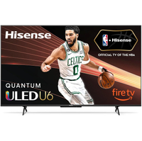 Hisense 65-Inch U6 Series 4K TV: $749.99 $449.99 at Amazon