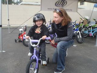 Neben is using the off-season to get some chance to encourage youngsters to jump on the bike.