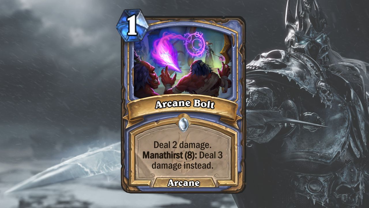 Cards and art from Hearthstone's March of the Lich King expansion.