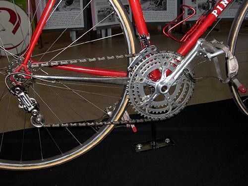 The Tre Cime was Battaglin's usual racing bike, but customised for the very steep Tre Cime di Lavaredo stage in the 1981 Giro d'Italia.