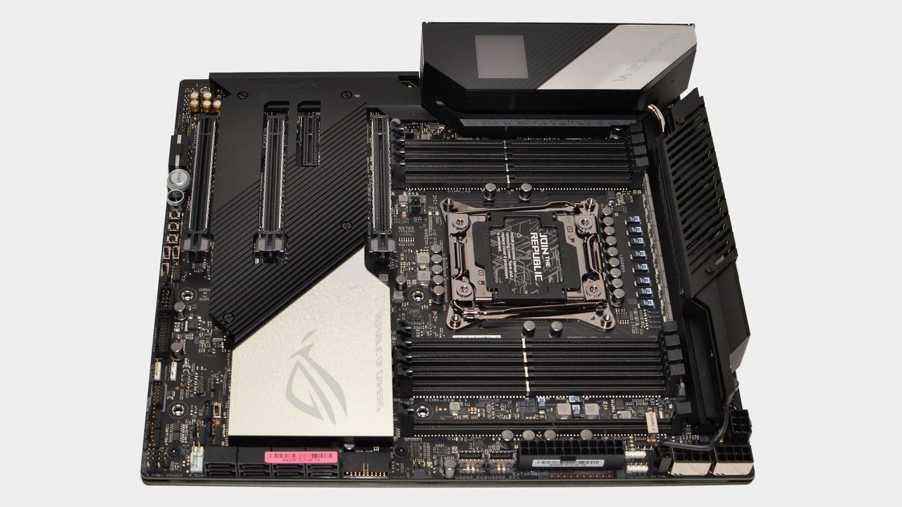 Core i9-10980XE CPU and motherboard