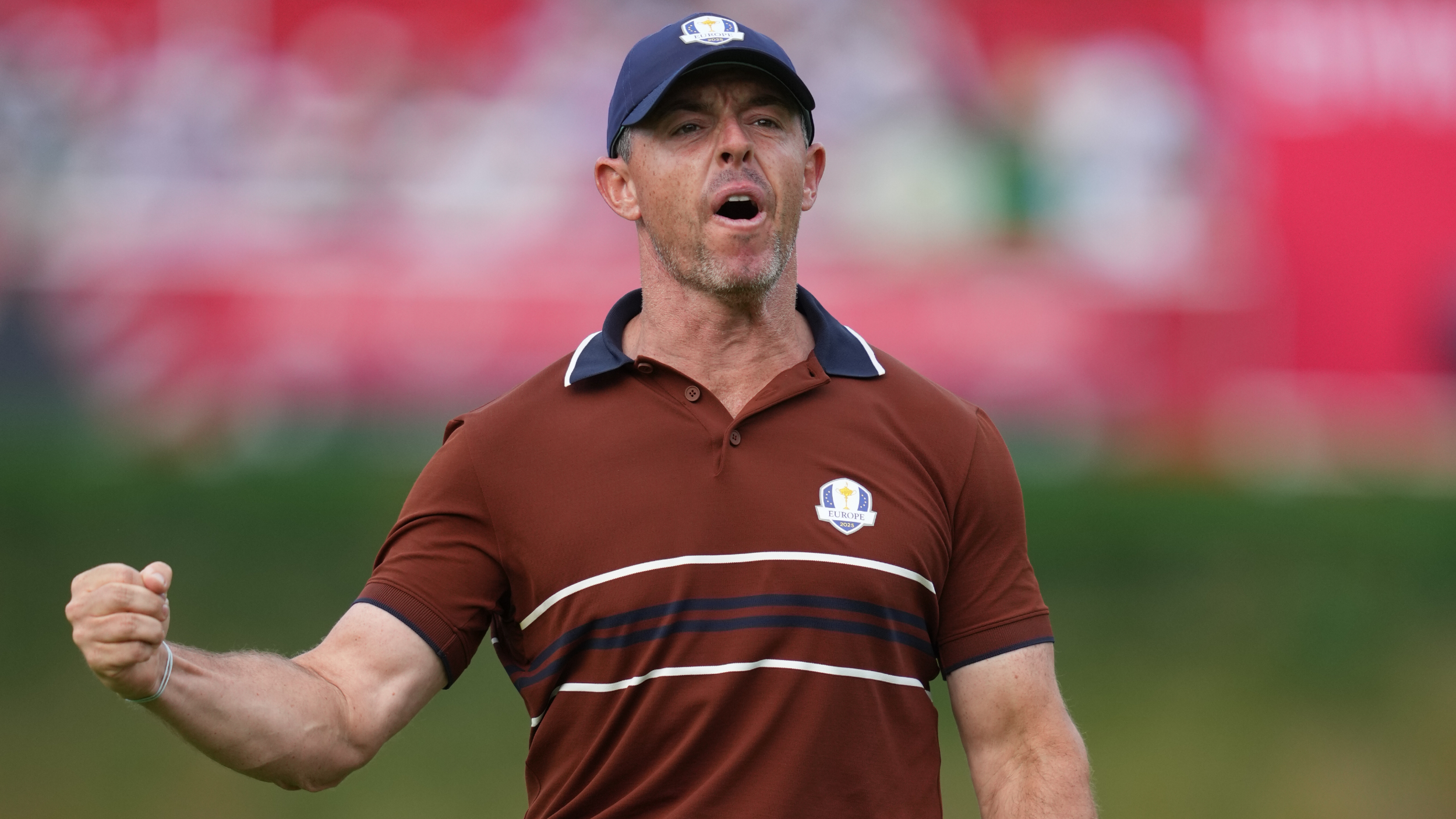 Rory McIlroy at the Ryder Cup