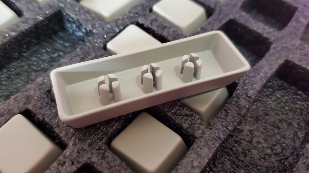 Awekeys Full Metal Keycaps set on a Mountain Everest 60 keyboard