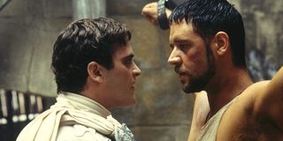 Joaquin Phoenix and Russell Crowe in Gladiator