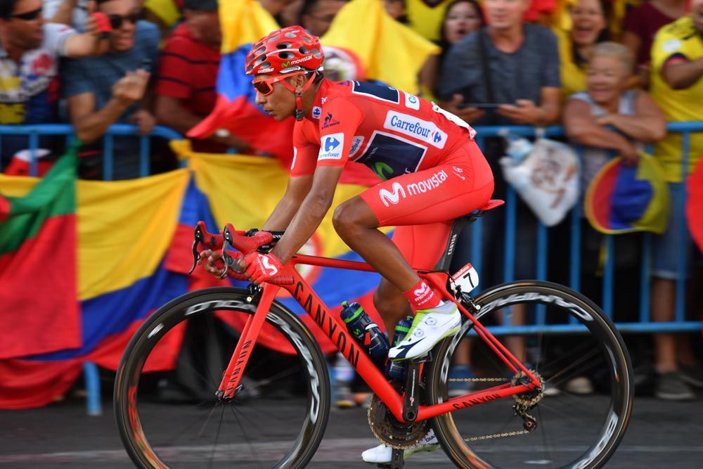 Nairo Quintana Wins 2016 Vuelta A España Nielsen Takes Final Stage Sprint Cycling Weekly 1060