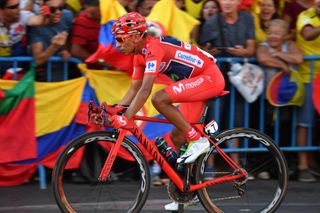 Nairo Quintana, stage 21 of the 2016 Vuelta a Espana