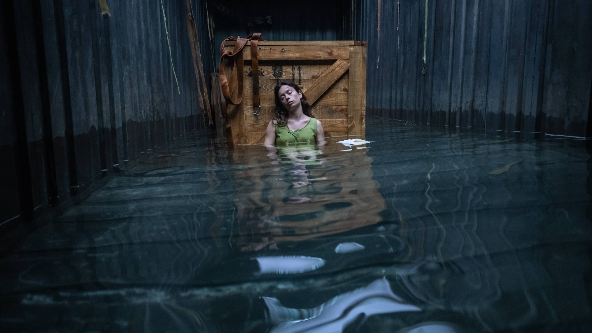 Anna Castillo as Mia in "Nowhere"