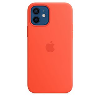 Iphone 12 Silicone Electric Orange
