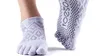 Toesox Full Toe Low Rise Grip Socks