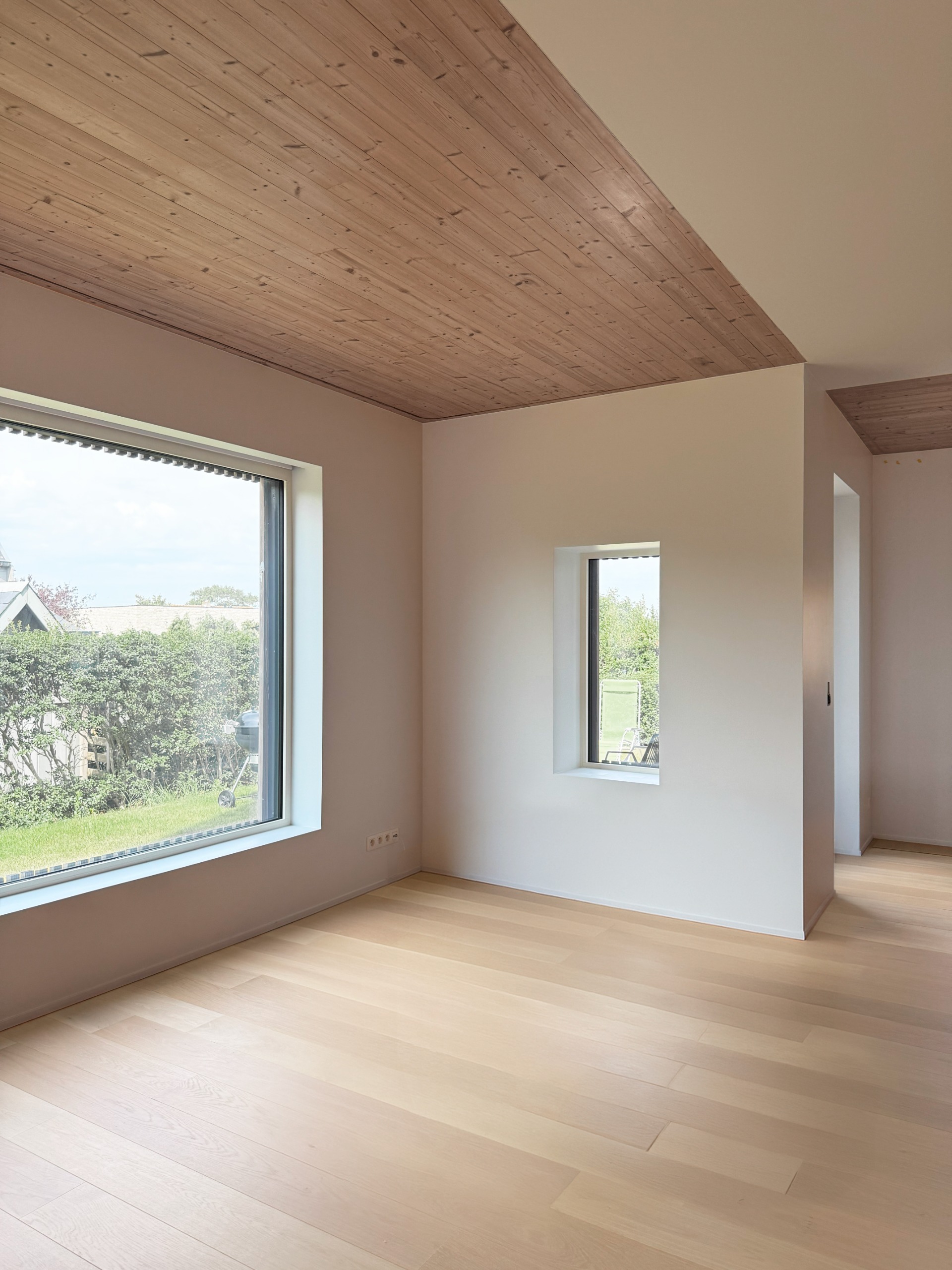 The ground floor living area