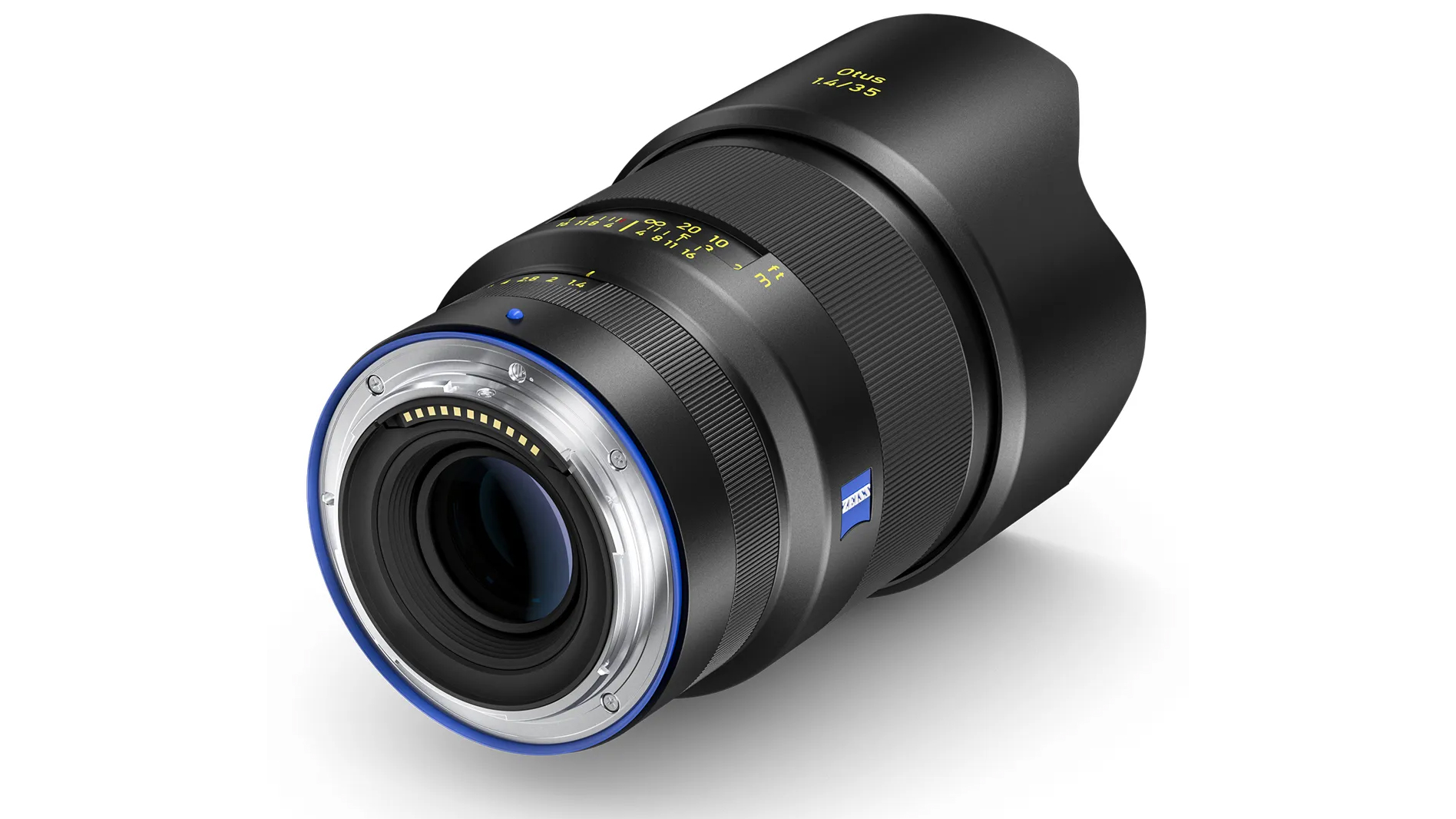 Zeiss Otus ML 35mm f/1.4 3/4 view from rear