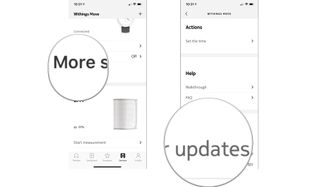 Withings Move check for updates