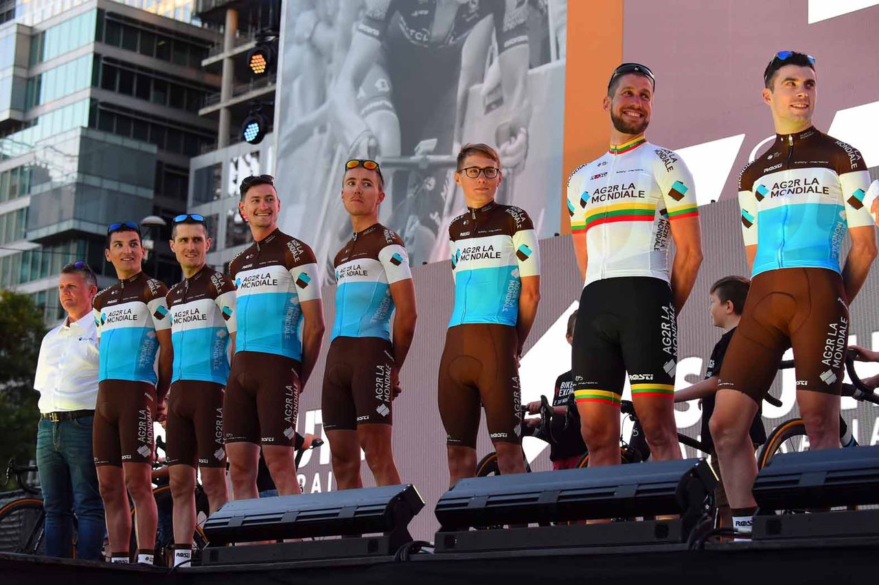 AG2R La Mondiale at the 2019 Tour Down Under.