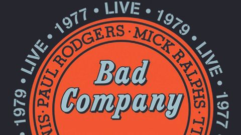 Bad Company Live In 1977 & 1979 album artwork