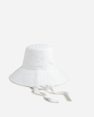 Bucket Hat With Ties