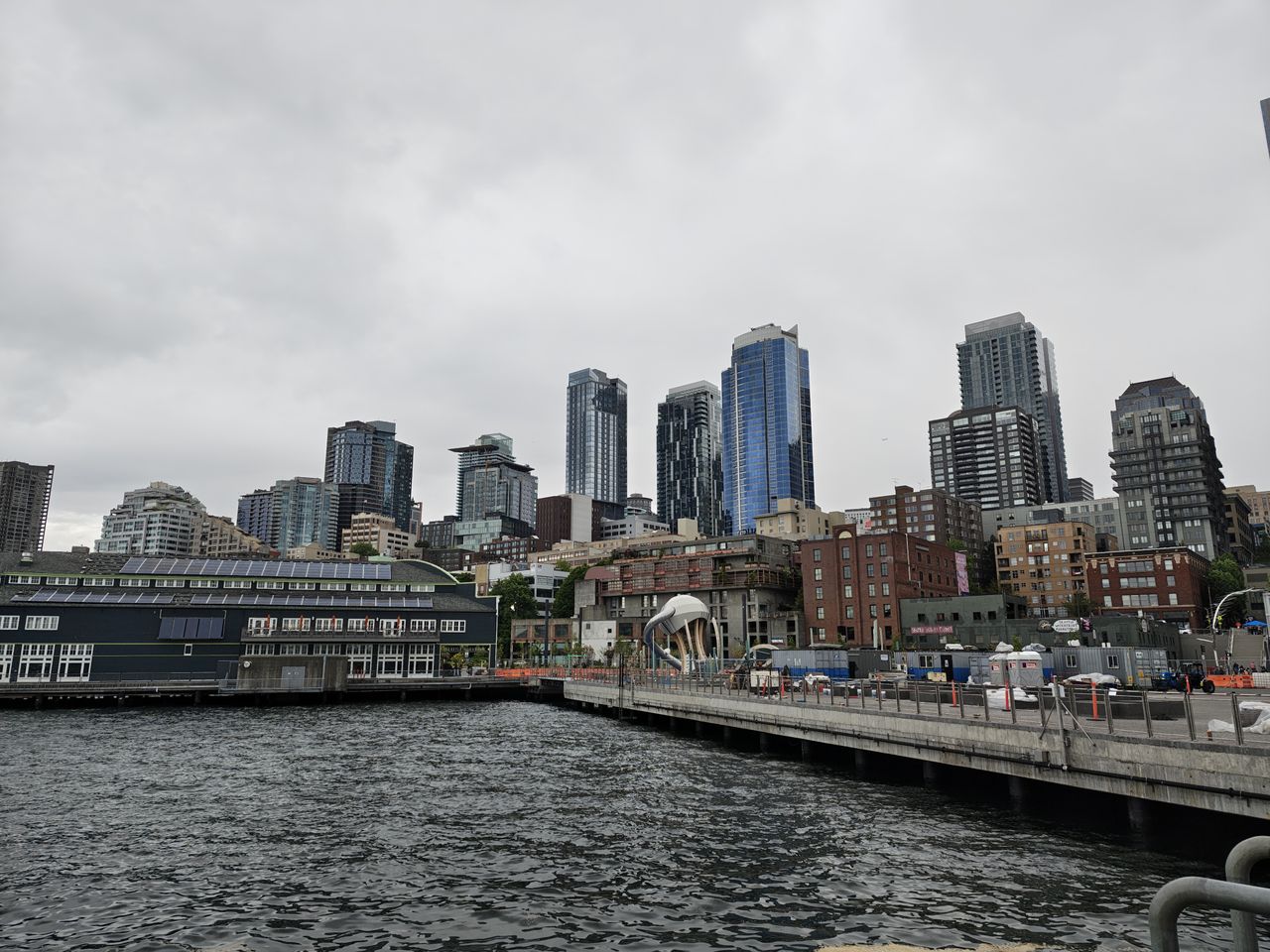 The downtown Seattle cityscape