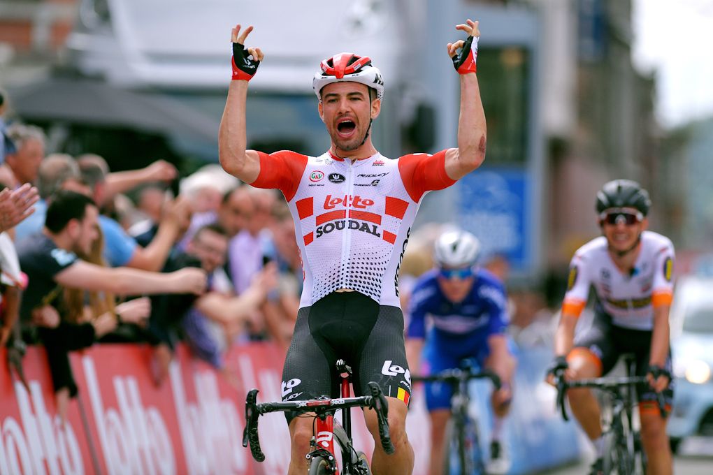 Victor Campenaerts wins stage 4 at the Baloise Belgium Tour