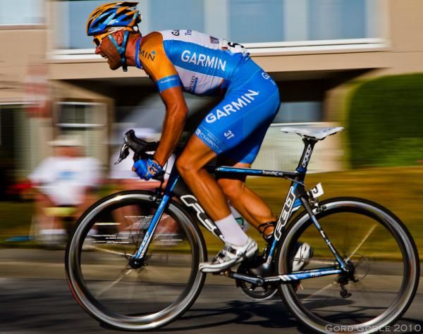 Svein Tuft dominated the weekend in White Rock, powering to victory in both the criterium and road race.