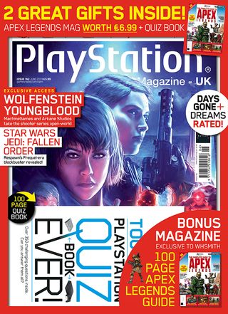 Official PlayStation Magazine #162 is out now, and comes with a copy of The Complete Guide To Apex Legends when bought at WHSmith.