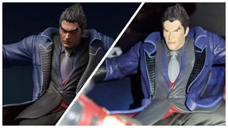 Tekken 8 Fist Meets Fate statue comparison