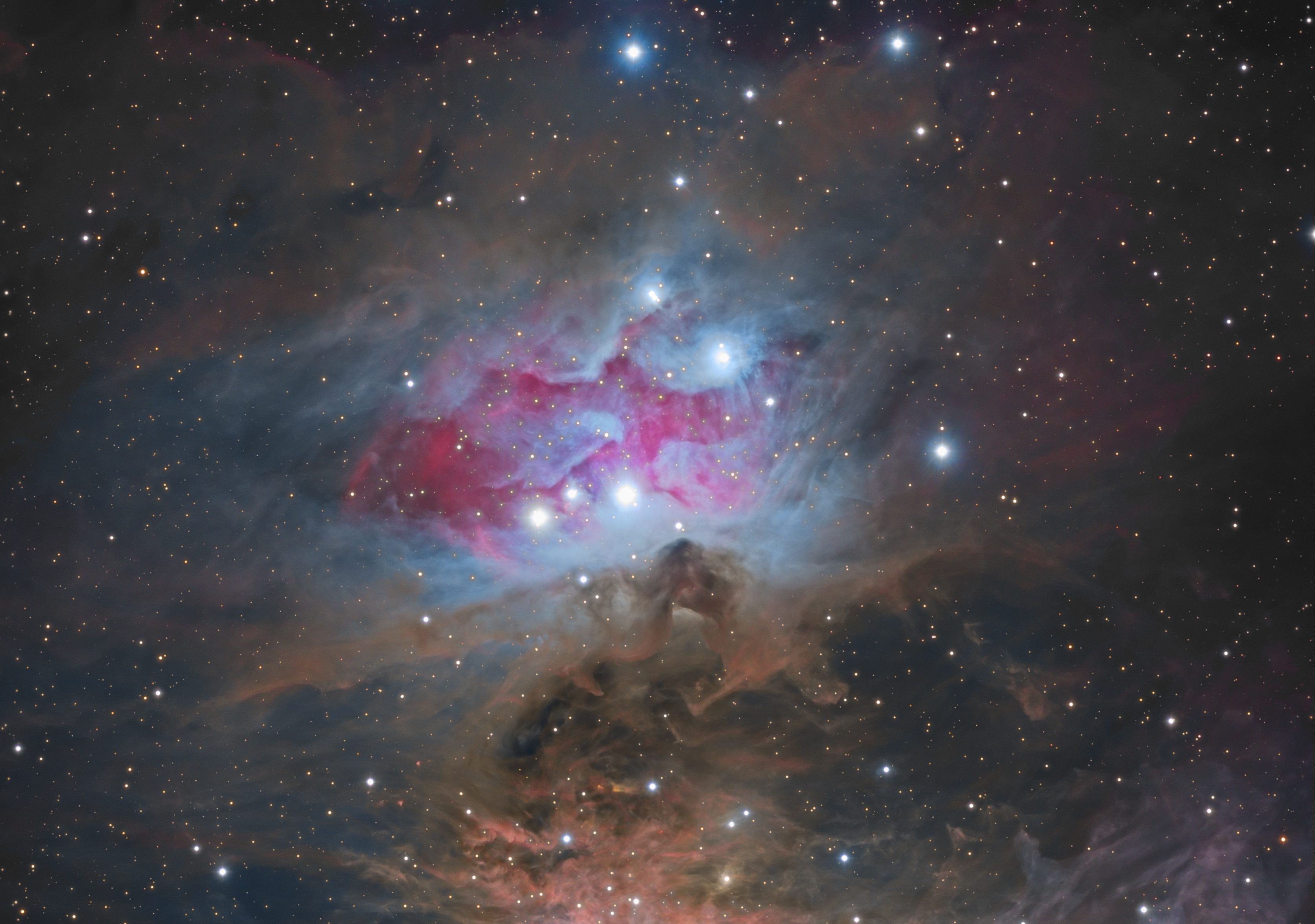 Running Man Nebula NGC 1977 Miller