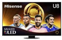 Hisense 55" U8 4K Mini-LED TV