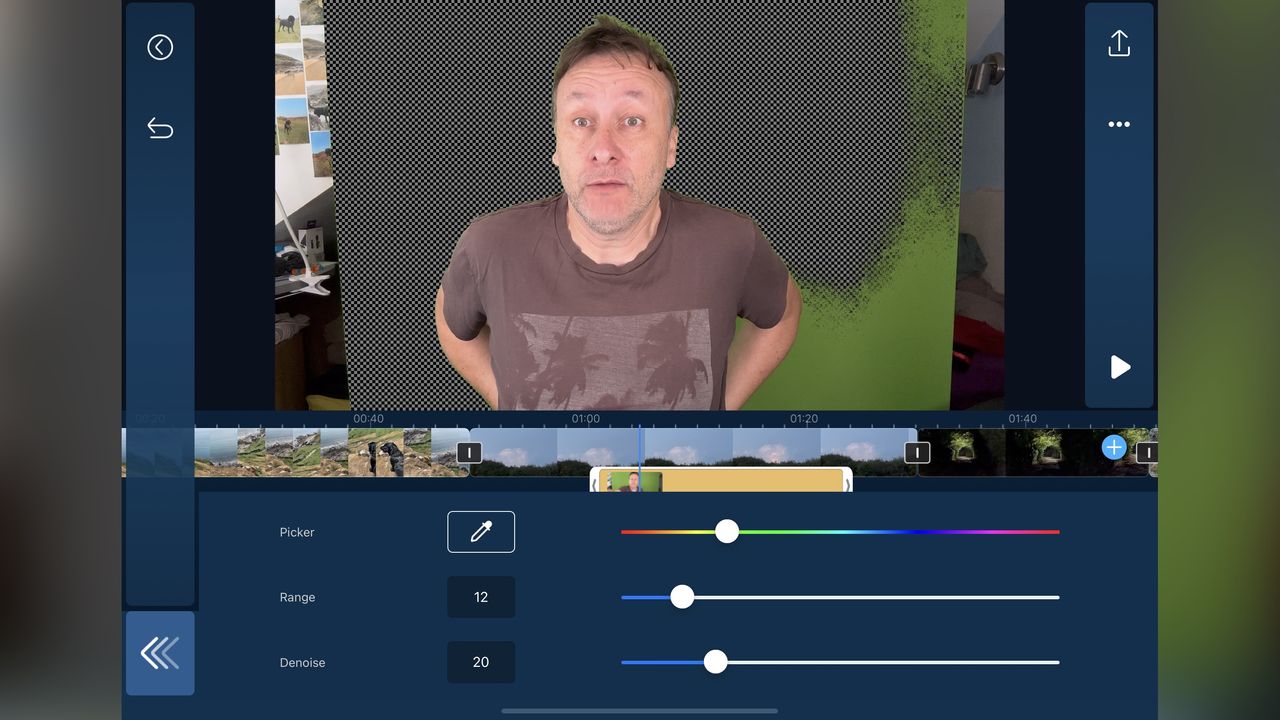CyberLink PowerDirector on iOS during our video editing app review