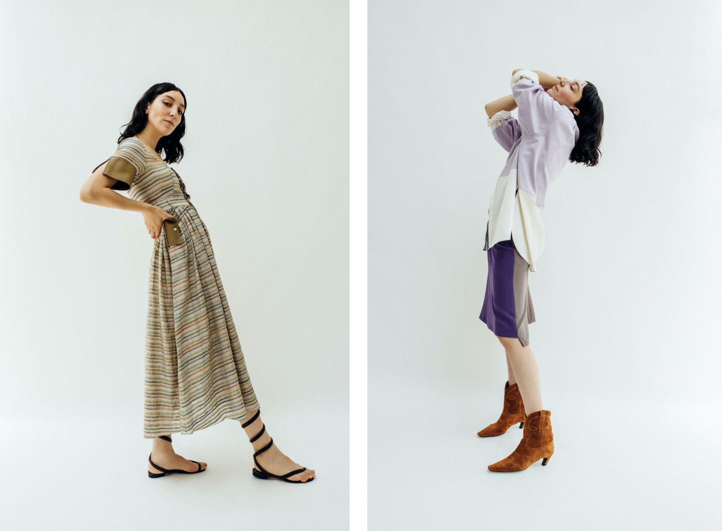 Real Collection The RealReal Models Their Newest Upcycled Collection Off Imperfections ...