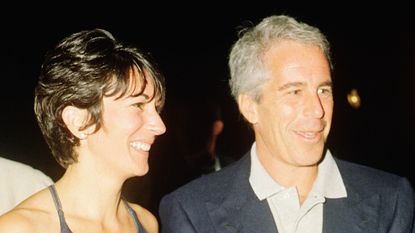 Ghislaine Maxwell and Jeffrey Epstein at Donald Trump’s Mar-a-Lago resort in Florida in 2000