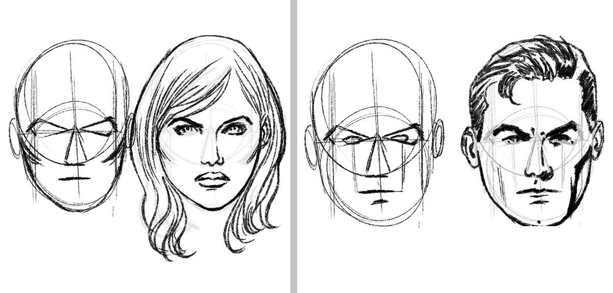 How To Draw A Face Creative Bloq