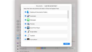 iCloud documents and desktop