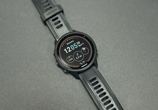 Garmin Forerunner 955 Solar which is one of the best smartwatches for cycling