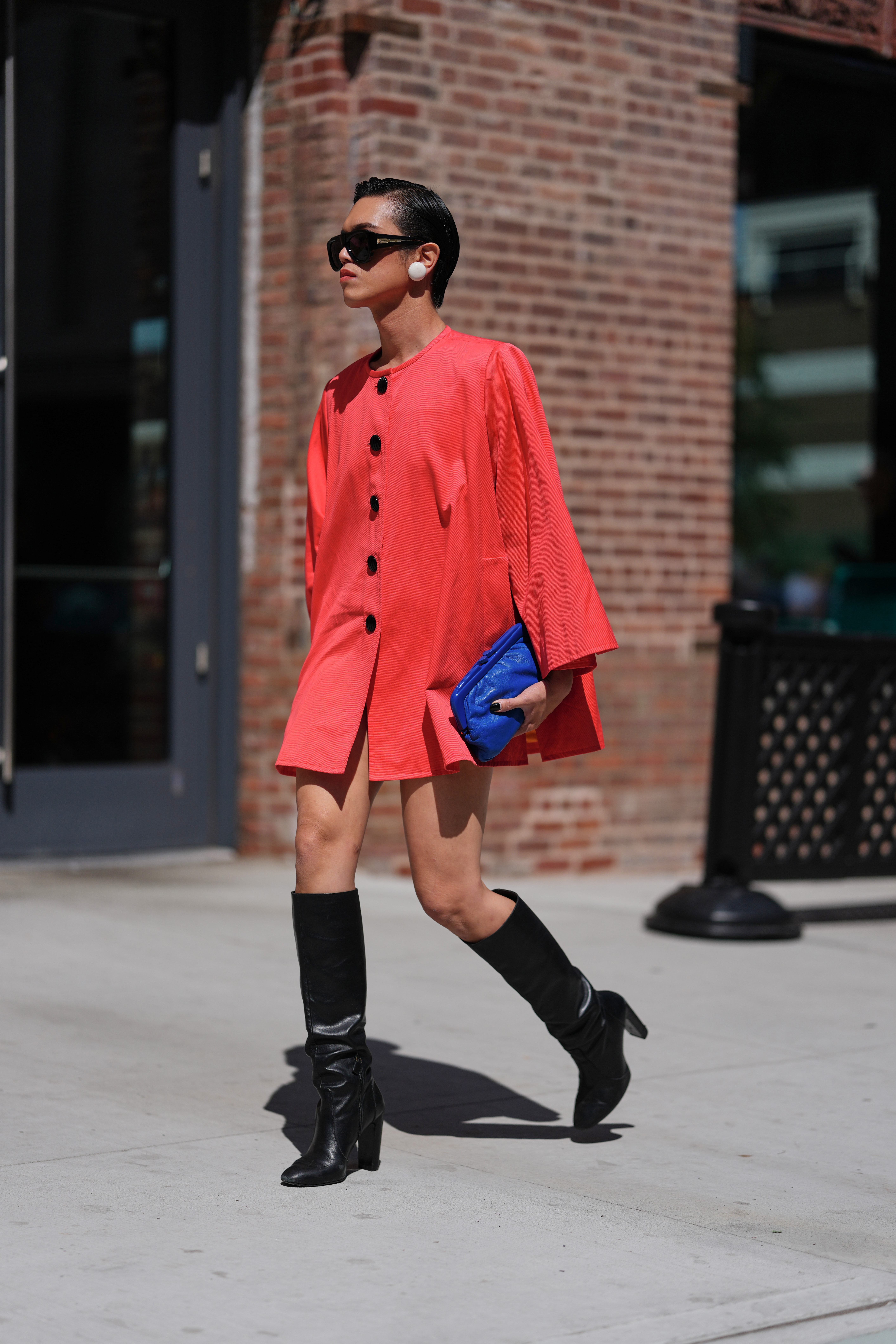 street style outfits during new york fashion week ss26