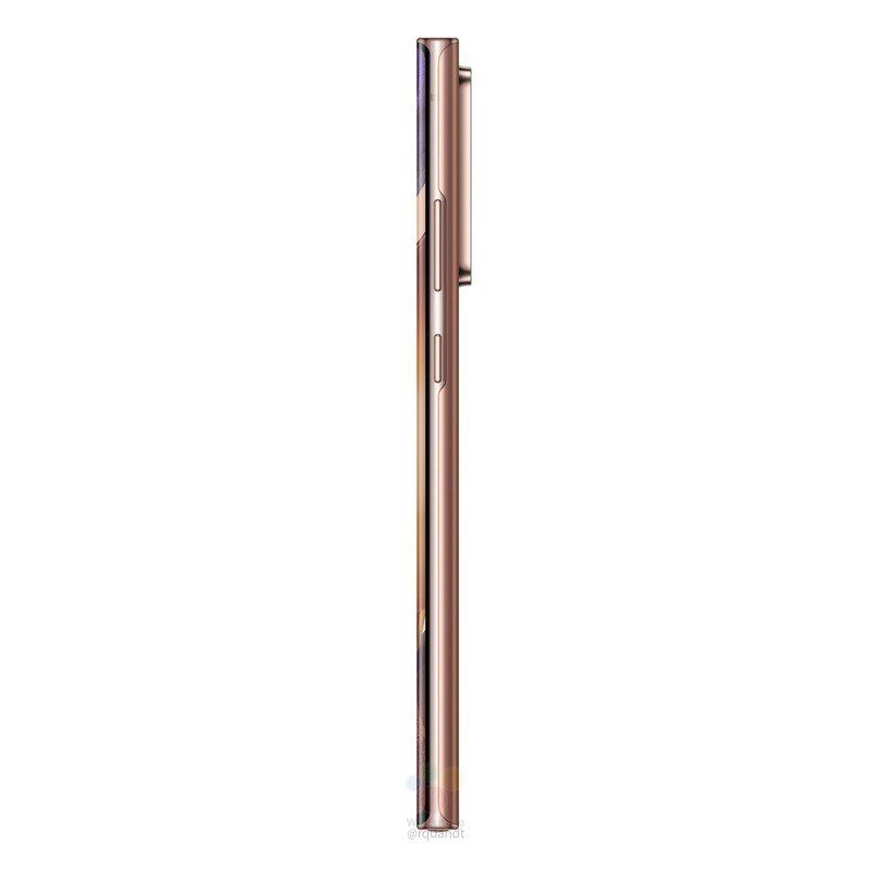 Samsung Galaxy Note 20 Ultra Leaked Press Render