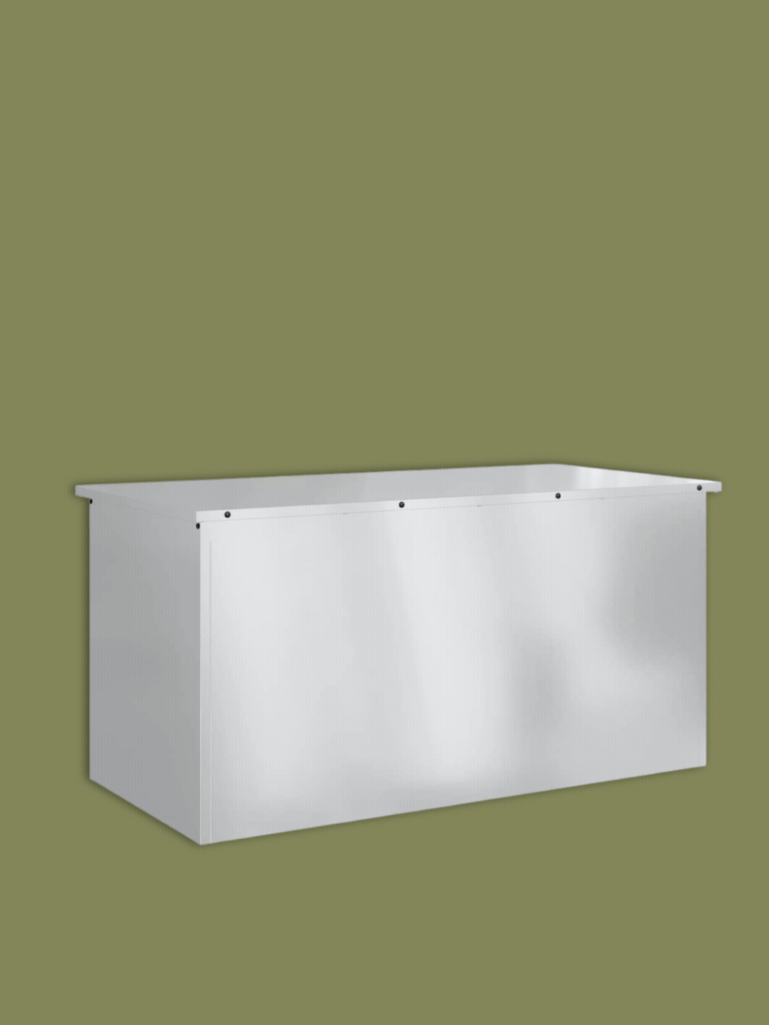 Outdoor Storage Box in Silver