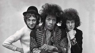 The Jimi Hendrix Experience studio portrait