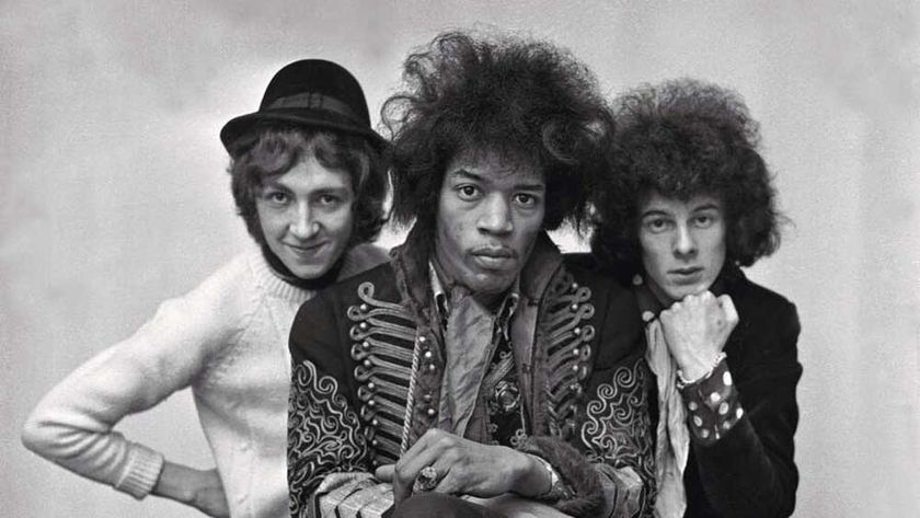 The Jimi Hendrix Experience studio portrait