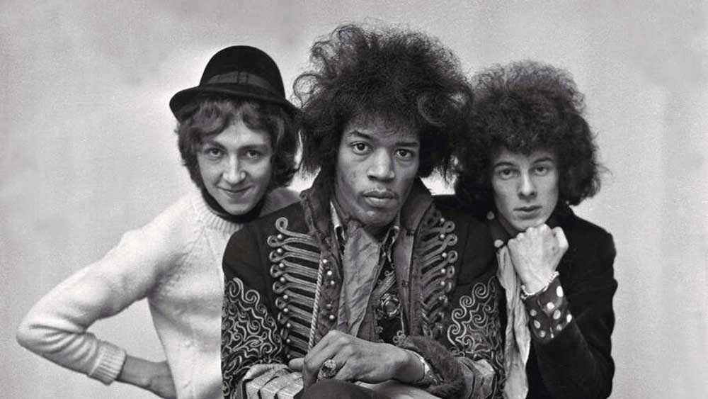 The Jimi Hendrix Experience studio portrait