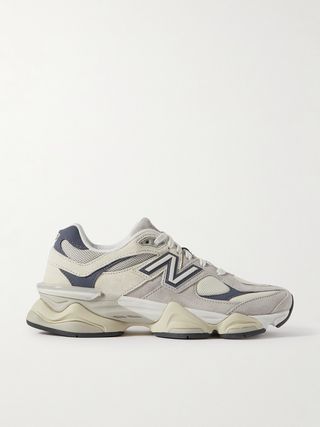9060 Suede and Mesh Sneakers