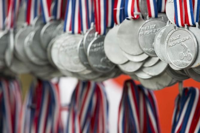 Finisher medals