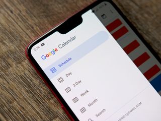 Google Calendar on Pixel 3 XL
