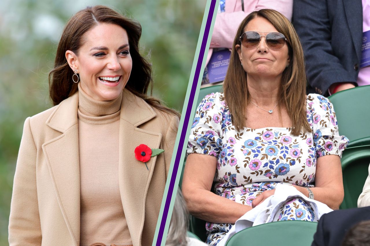 Kate and Carole Middleton